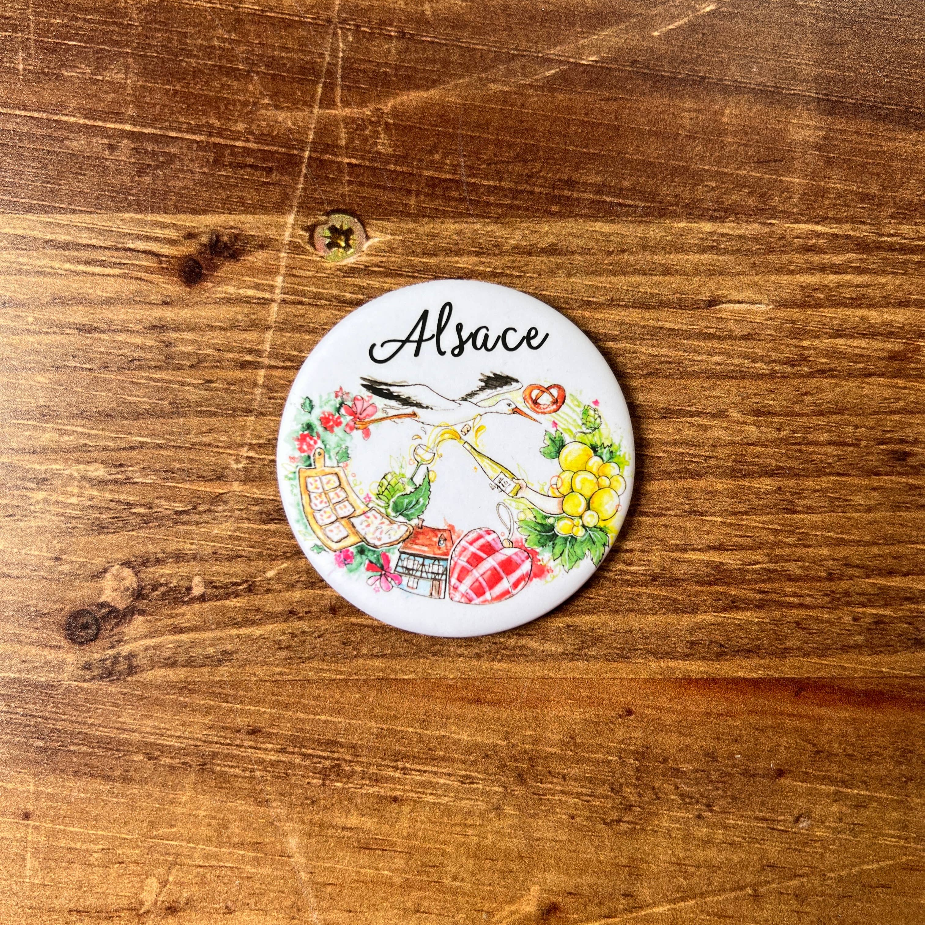 Les cartes de Lulu - Wholesale Magnet - Alsace Bottle Opener Magnets - Strasbourg - Stork2