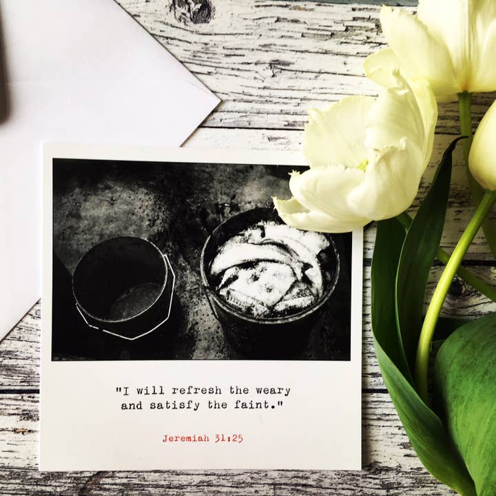 Uppdatera det trötta kristna gratulationskortet för wholesale av Fieldnote