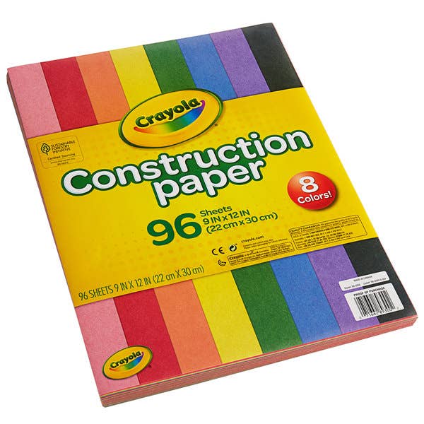 Really Big Coloring Books | ColoringBook.com - Wholesale Crayons - Crayola Construction Paper 8 colors, 96 sheets
