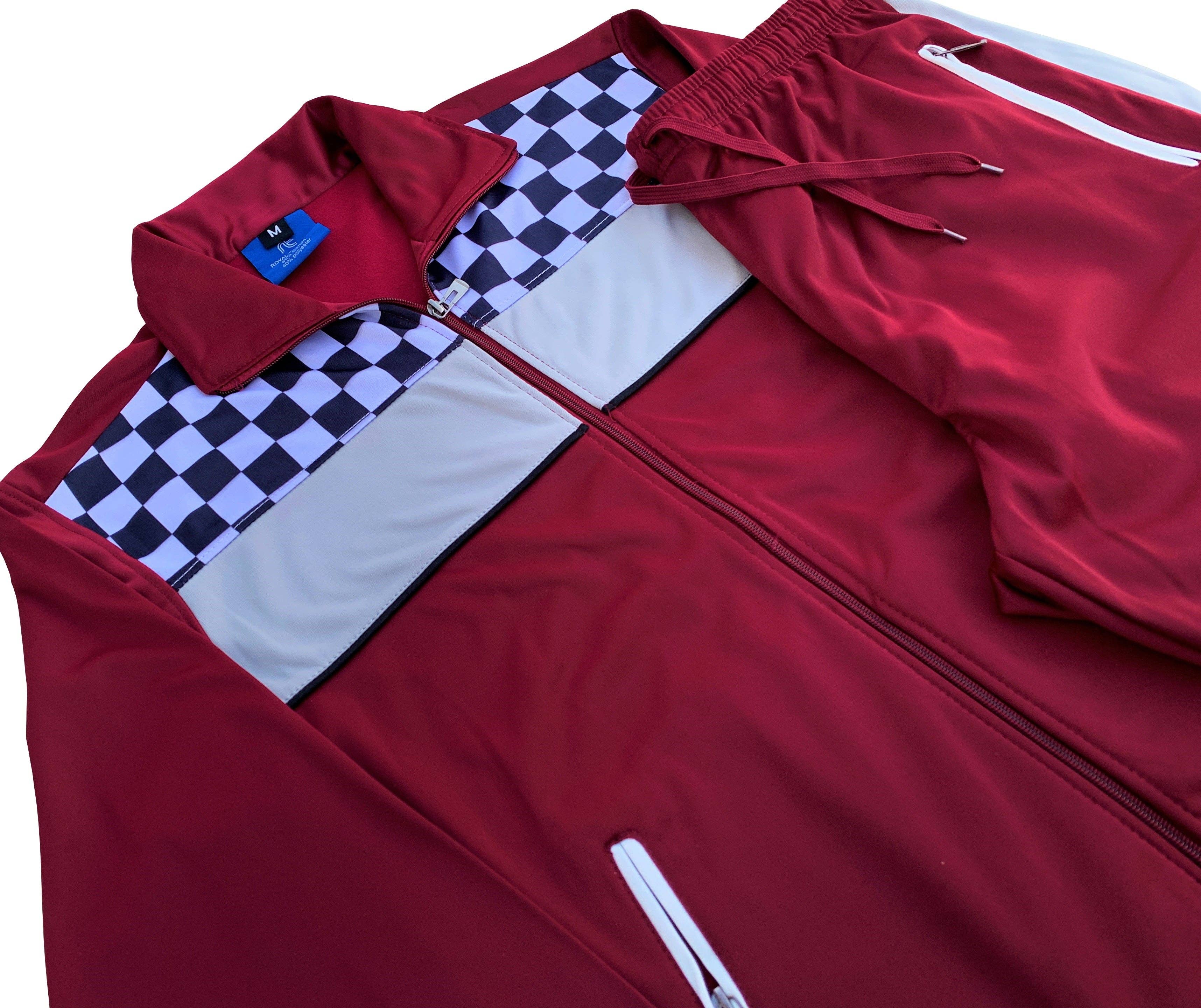 Royal Threads - Wholesale Tracksuit - Men's - Men's Checker Boxed Tracksuit: Jacket & Jogging Pants Set6