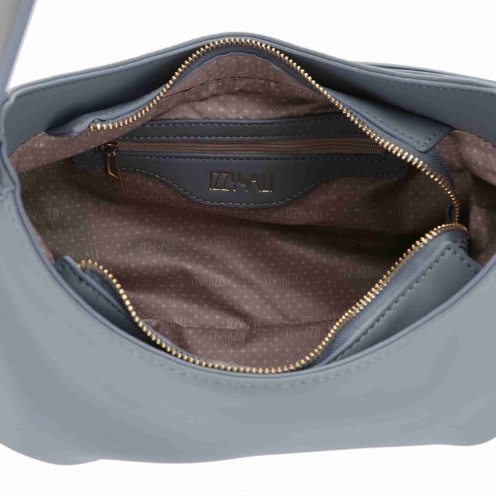 Isabelle Handbags – Großhandel Schultertasche – Damen – HL20626 Crescent Scrunched Schultertasche4