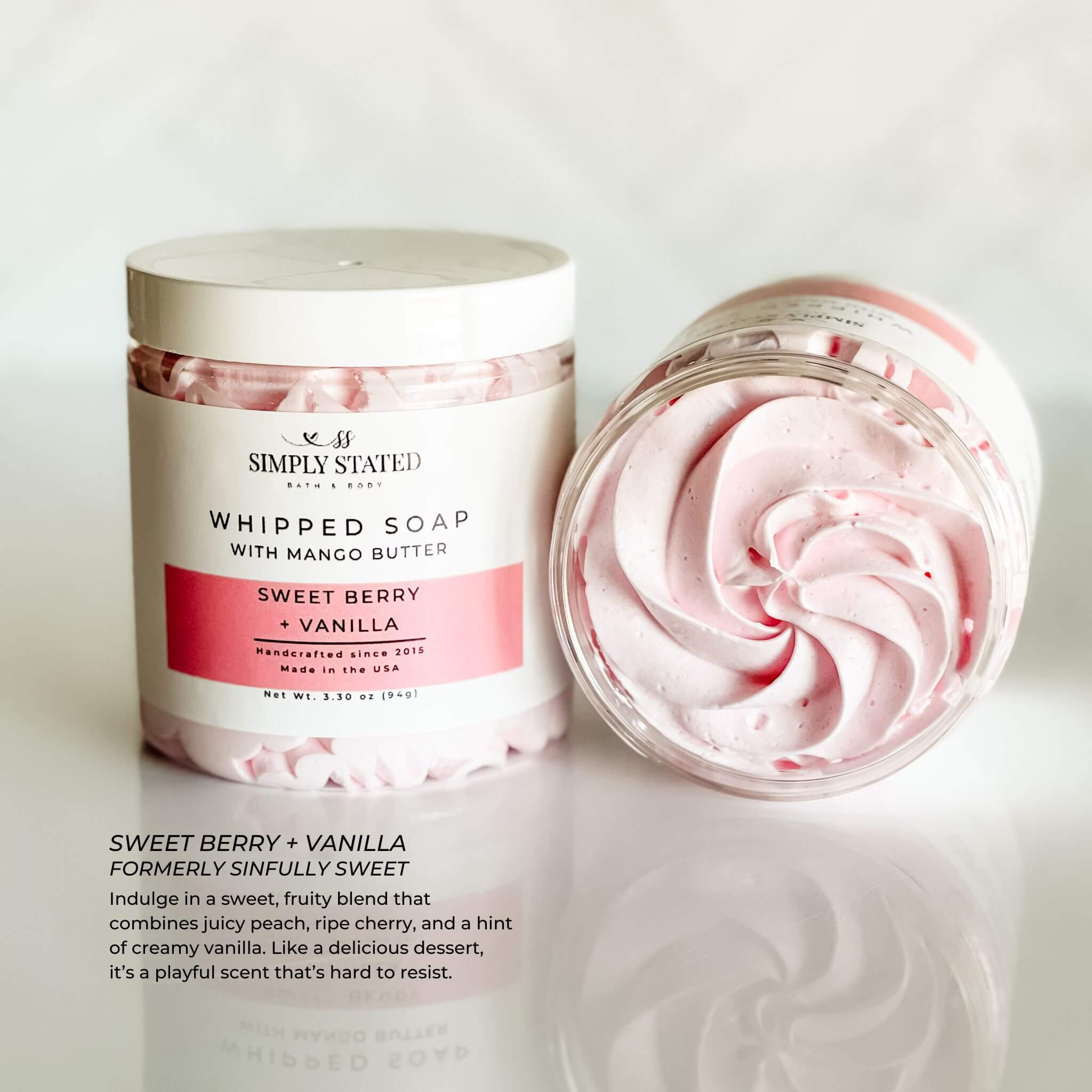 Simply Stated Bath & Body - Wholesale Whipped Soap - Signature Whipped Soap-Creamy & Moisturizing Cleanser3