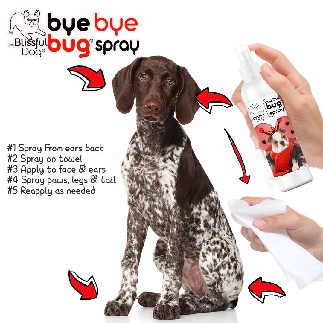 The Blissful Dog - Wholesale Pet Spray - Dog - Bye Bye Bug Spray Natural Insect Repellant Gallon2