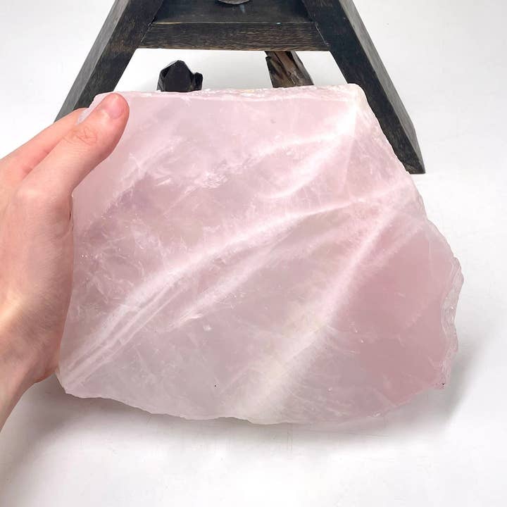 Rock Paradise - Wholesale Platter - Crystal Rose Quartz Platter - OOAK0