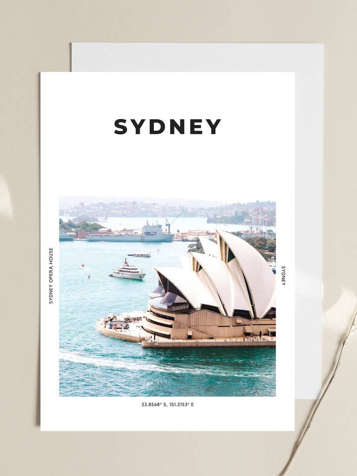 Sydney 'Grand Opera' Print for wholesale by The Travel Edit