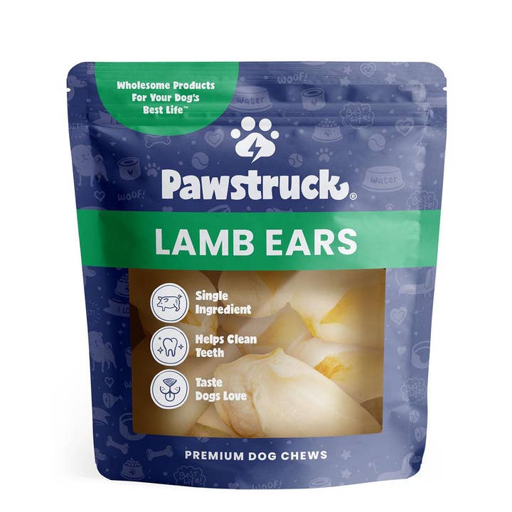 Pawstruck - Wholesale Pet Treats - Dog - Lamb Ears Dog Treats