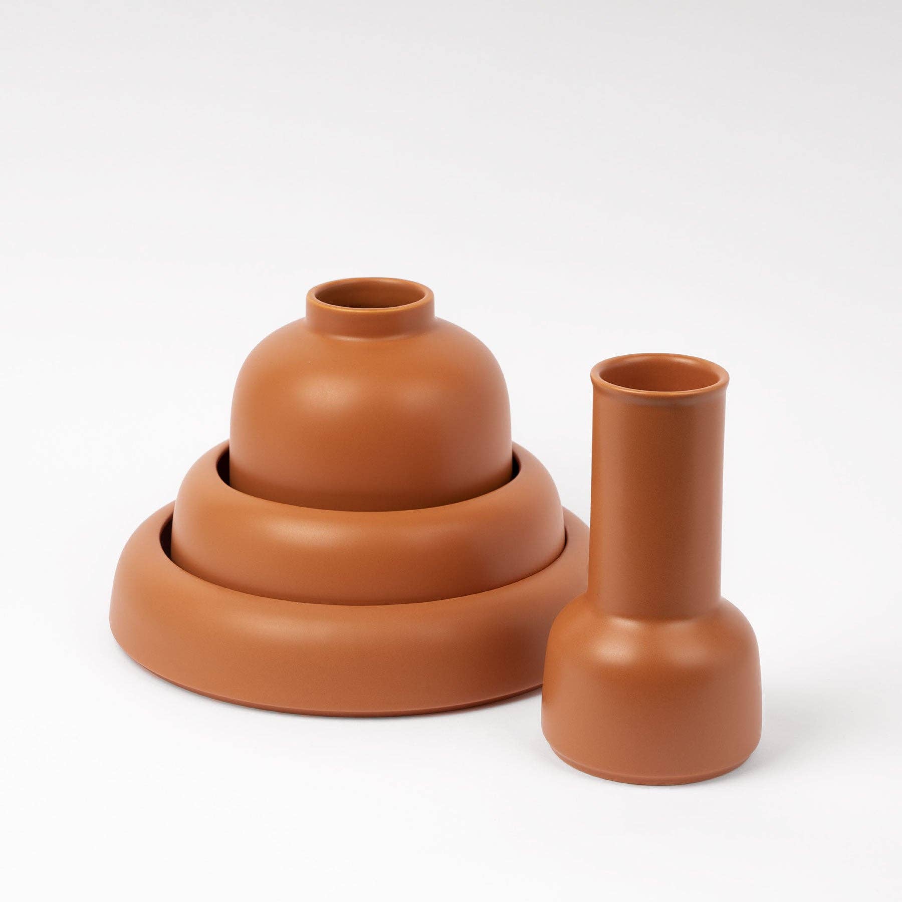 raawii - Wholesale Decorative Plate/Dish/Bowl - Omar Sosa - Omar - bowl 02 - large - Cinnamon4