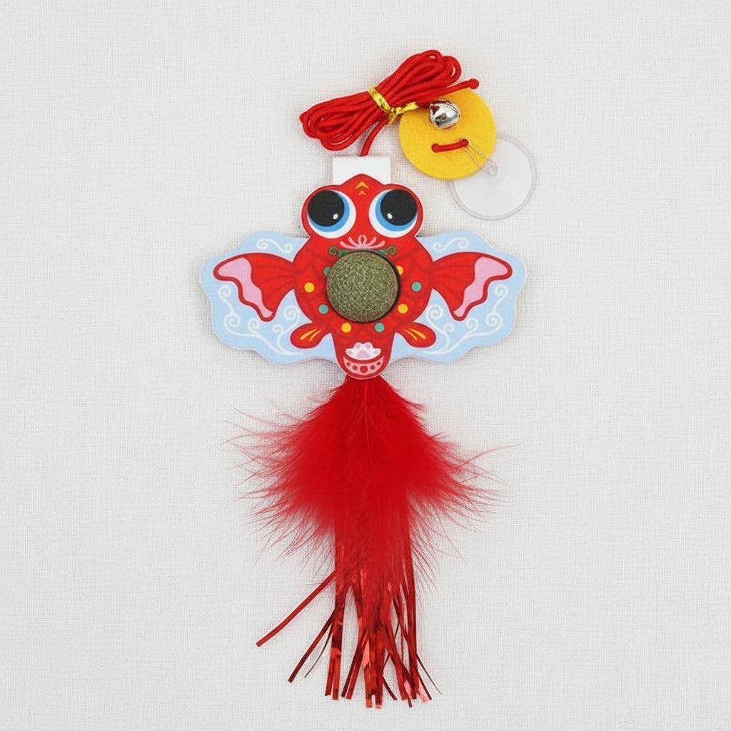 kapeit - Wholesale Pet Toy - Cat/Dog - Interactive Cat Teaser Wand with Colorful Feathers4