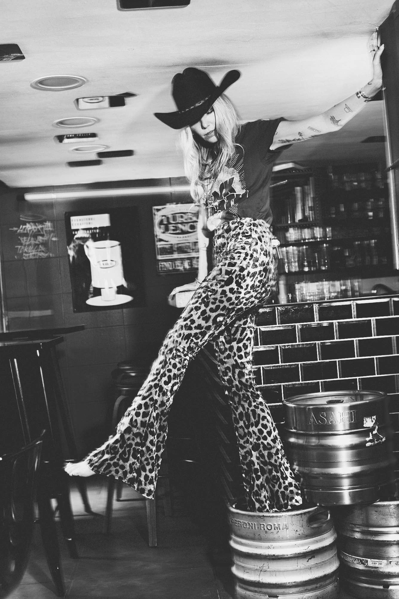 Pretty Attitude Clothing - EU - Wholesale Pants - Women's - Let's Get Rocked Leopard Print Velvet Flare Pants Cheetah 4