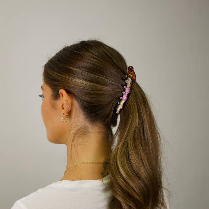 627p Banana clip medium for wholesale by Kimono Clips