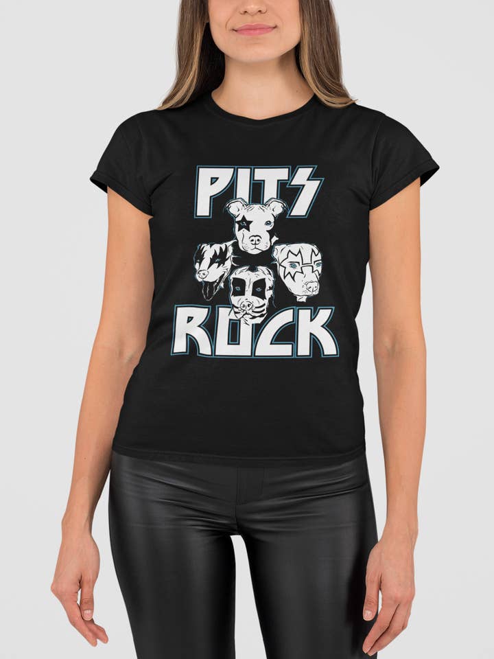 Pits Rock Tee for wholesale by mz behind the seamz