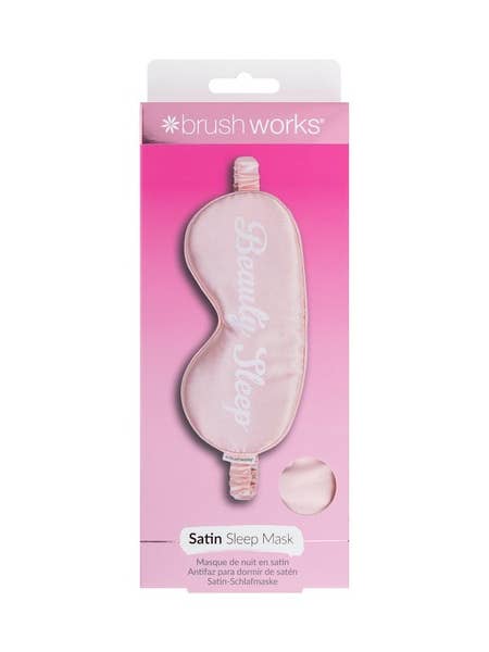 Brushworks Satin Sleep Mask for wholesale by Soinvogue
