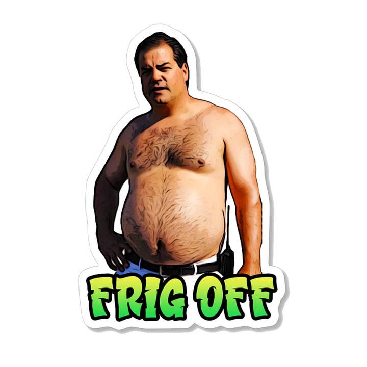 Trailer Park Boys Randy Sticker | FRIG OFF for wholesale by Otto's Grotto