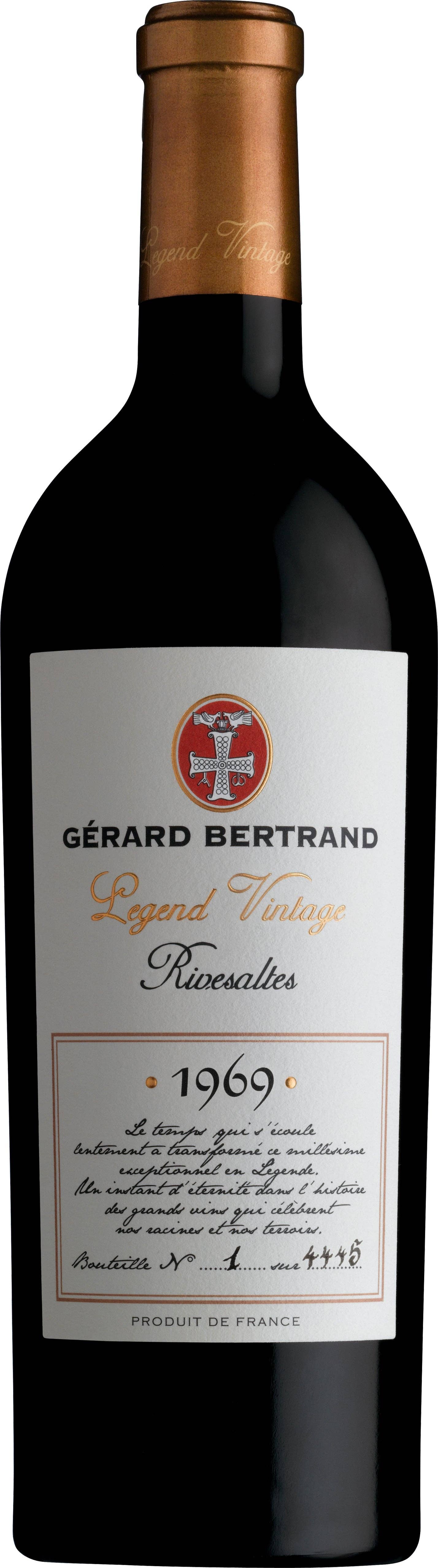 Gérard Bertrand - Wholesale Red Wine - Legend Vintage Natural Sweet Wines 1969 Rivesaltes 75cl0