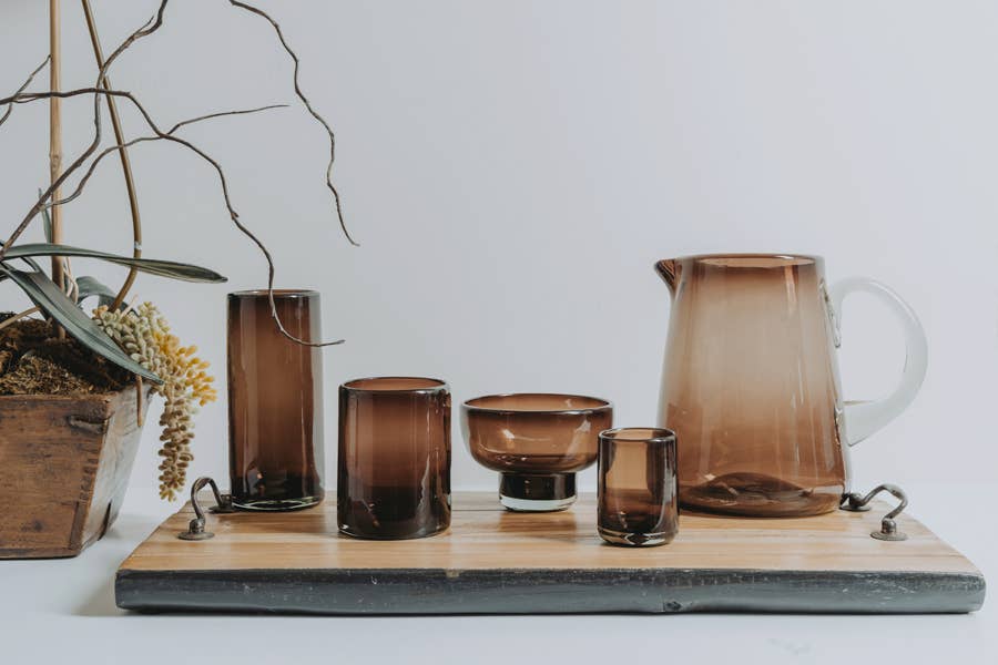 Verve Culture – Copo de coquetel/álcool por atacado – Copos Mexicanos Highball soprados à mão - Tamarindo7