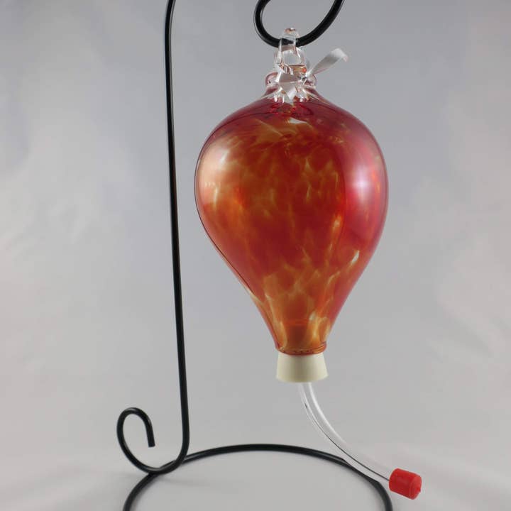 Lake Superior Art Glass - Wholesale Bird Feeder - Blown Glass Hummingbird Feeders15