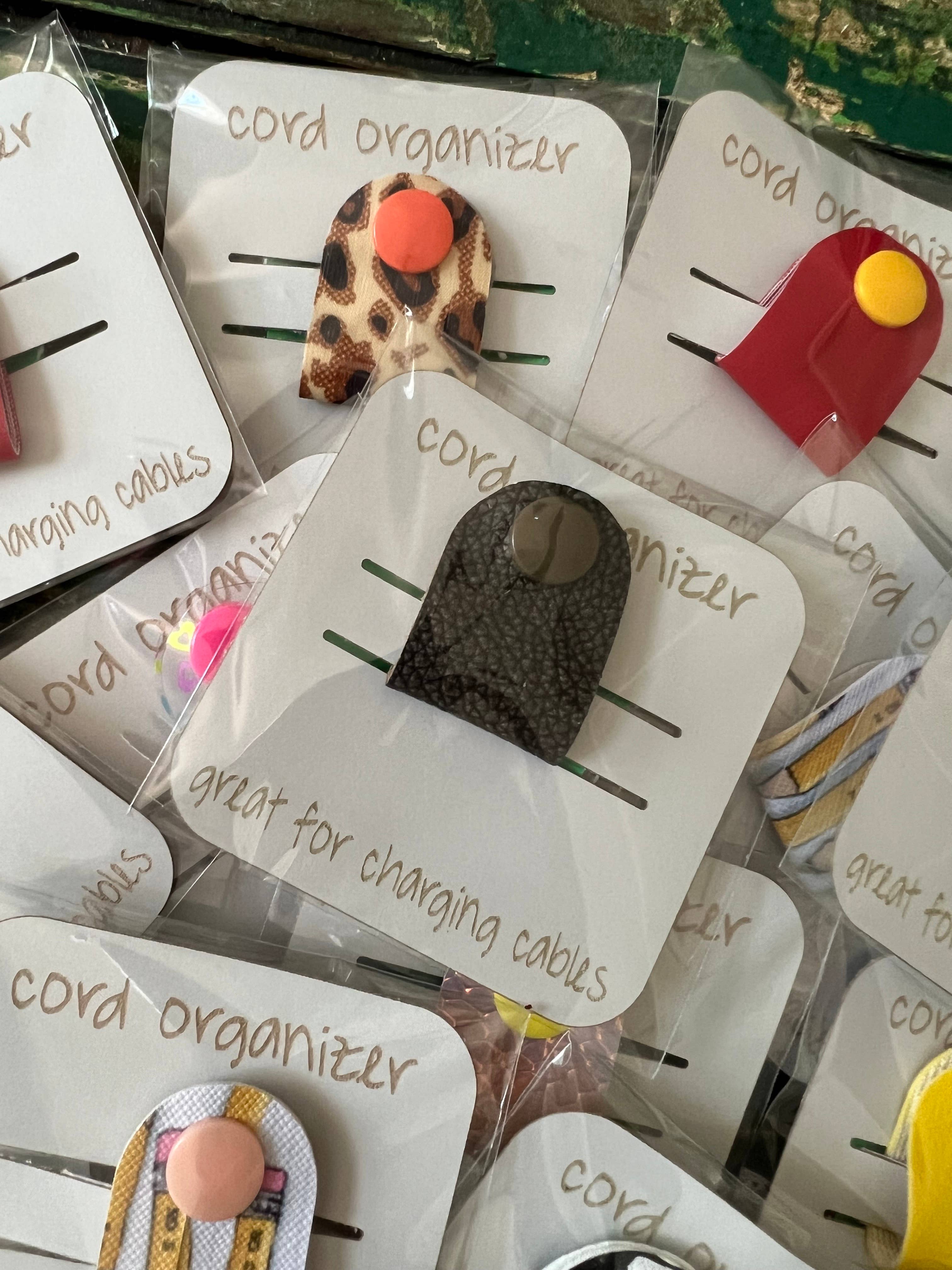 Suchfungoods - Wholesale Cord Holder - Faux Leather Cord Organizer/Keeper3