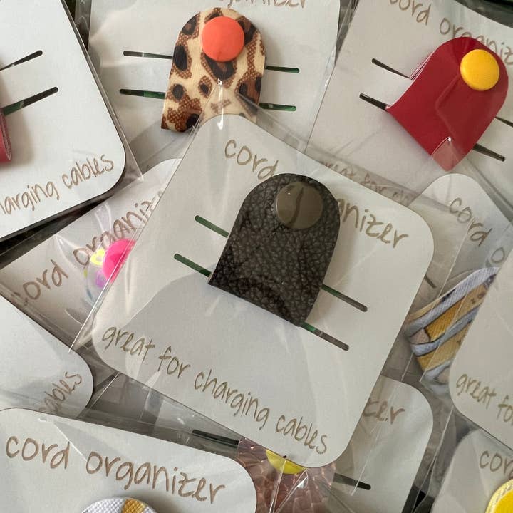 Suchfungoods - Wholesale Cord Holder - Faux Leather Cord Organizer/Keeper3