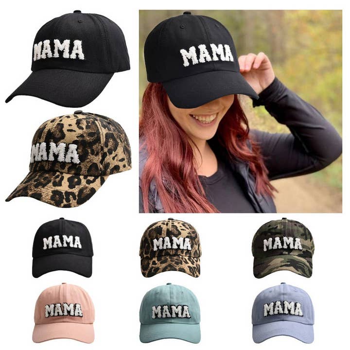 MAMA BASEBALL CAP SUN PROTECTION PARENT CHILD HAT CWAH1217 for wholesale by Lovenne