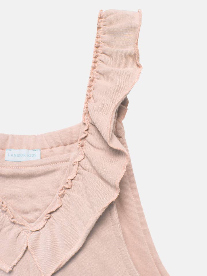 Lanidor Kids - Wholesale Overalls - Kids - Overalls With Ruffles (558478-55)1