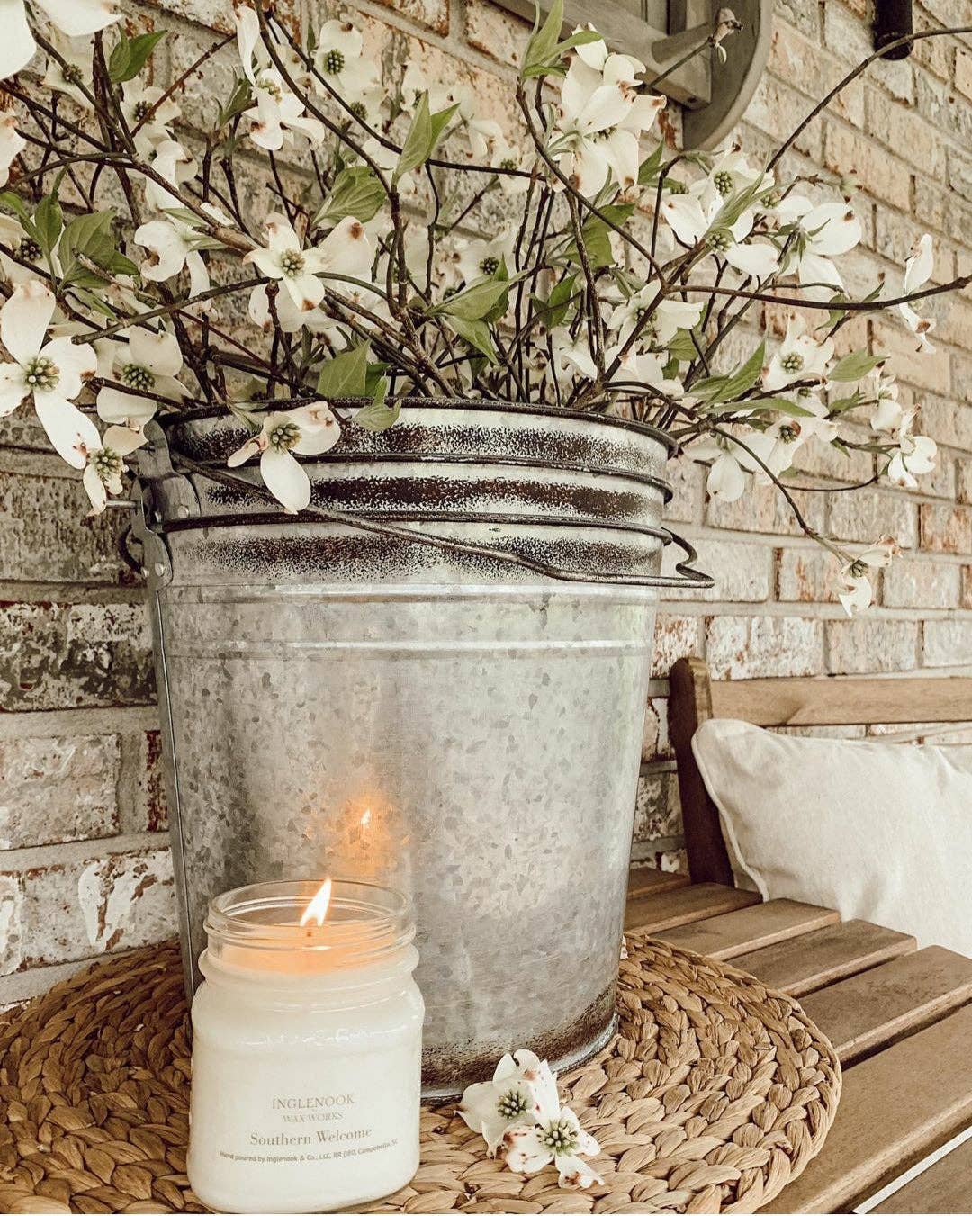 Inglenook & Co. - Wholesale Jar/Filled Candle - Southern Welcome Soy Wax Soy Candle Clean Appearance4