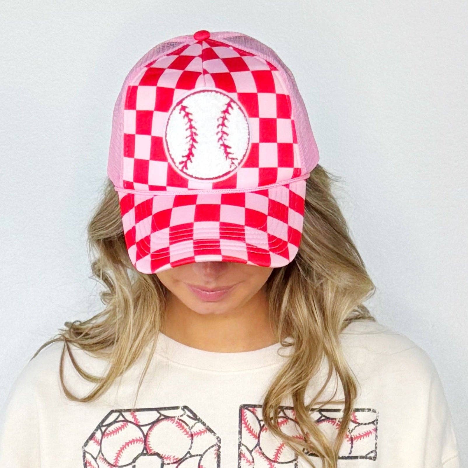 Poppy & Pine - Wholesale Trucker Hat - Women's - Baseball Patch Trucker Hat2