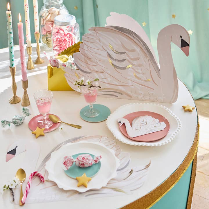 Meri Meri - Wholesale Disposable Napkin - Swan Napkins1