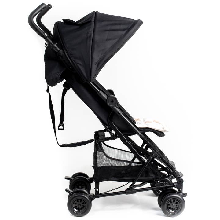 Roma – Großhandel Kinderwagen – Baby – Roma Rizzo 2 - Teddy Schwarz, kompakter Kinderwagen1