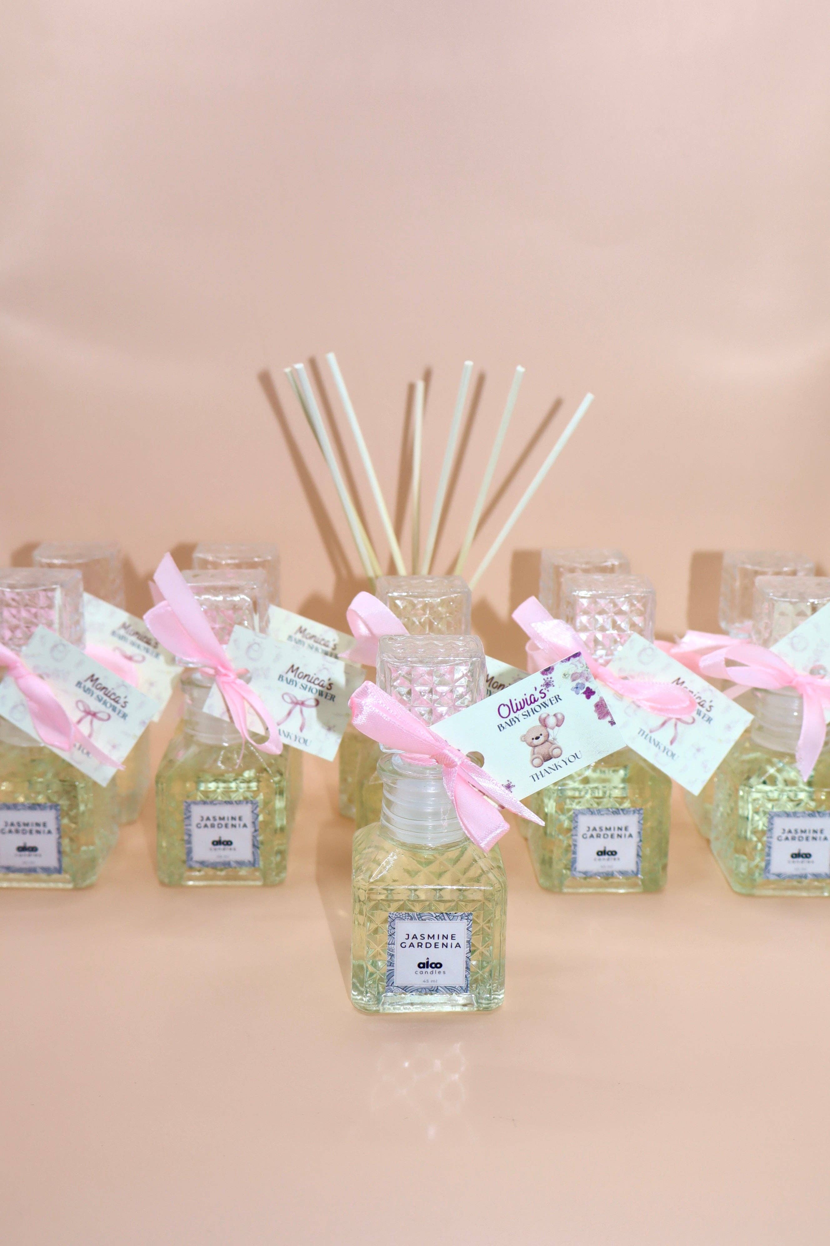 alCo Candles - Wholesale Reed Diffuser - Personalized Baby Shower Party Favors - Reed Diffusers | Baby Girl1