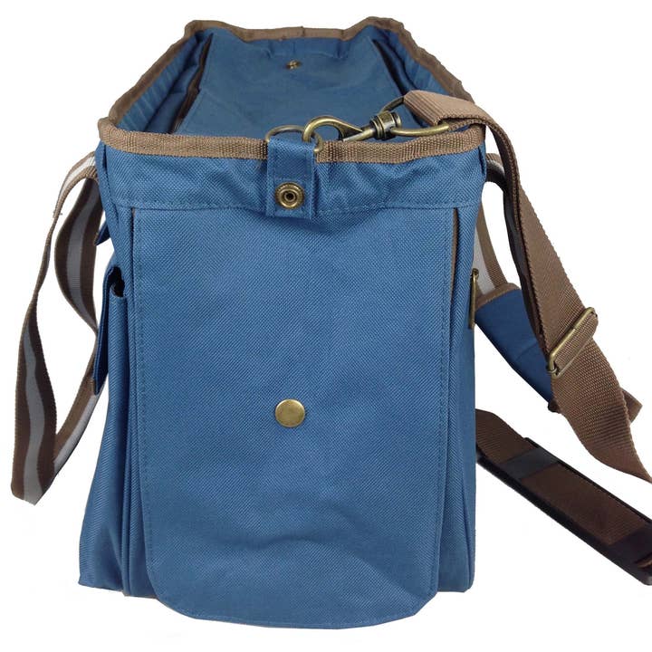 Blue Fashion Canvas Pet Carrier for wholesale on Faire3