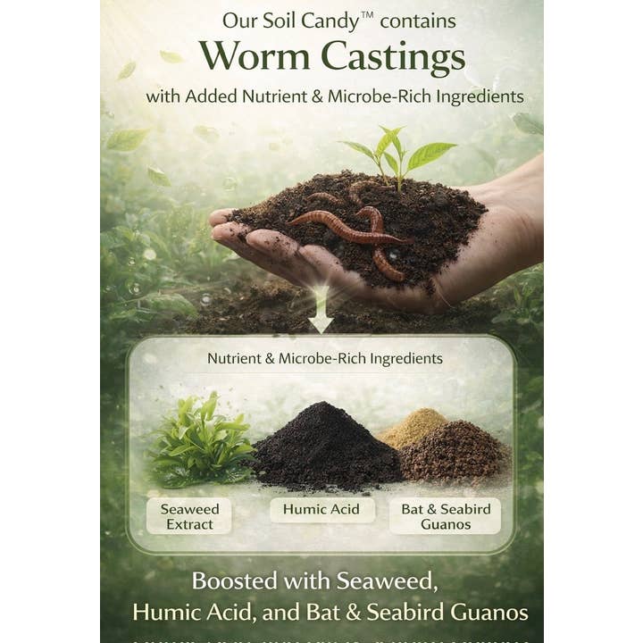 Happy Bunny Farms - Vente Engrais - Thé biologique Soil Candy Worm Castings2