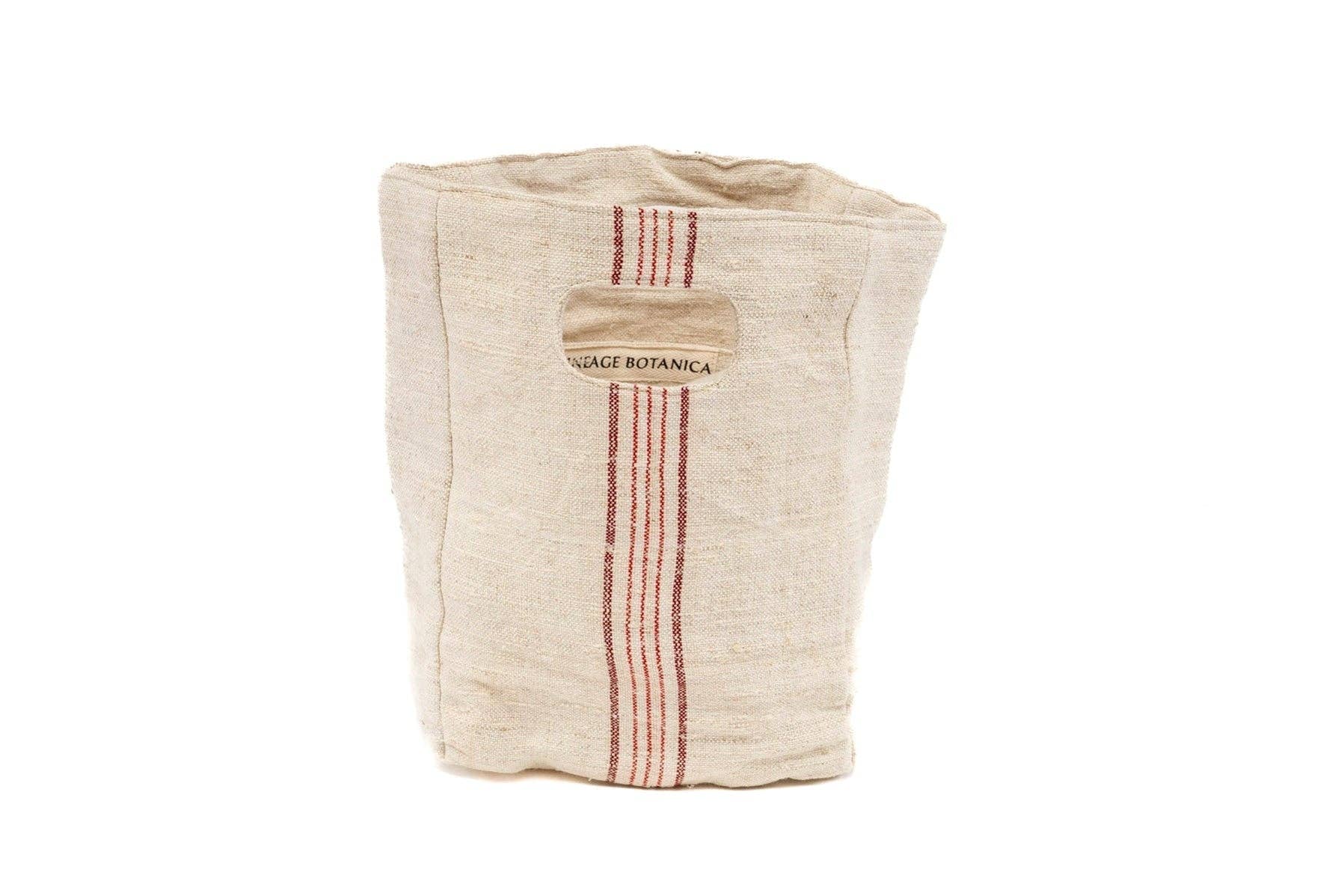 Lineage Botanica - Wholesale Tote Bag - Women's - Carry Bag: Handwoven antique Hungarian hemp - BG181