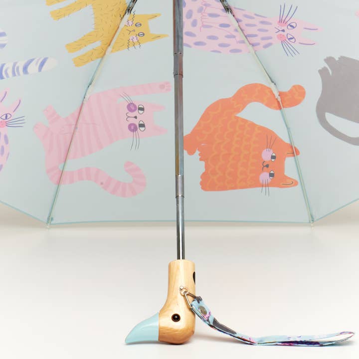 Original Duckhead EU - Wholesale Umbrella - Unisex - Print! Ice Arty Cats Eco-Friendly Duck Umbrella4