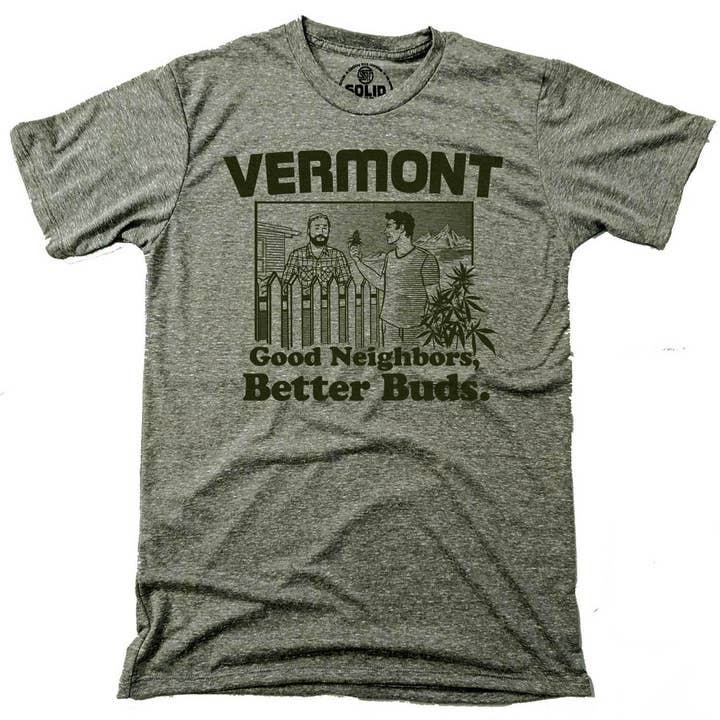 Men's Vermont Better Buds T-shirt for wholesale by Solid Threads