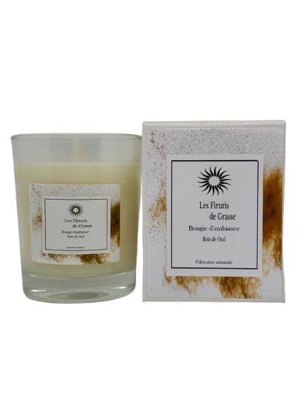 130g Oud Wood Candle for wholesale by Private Label Parfums