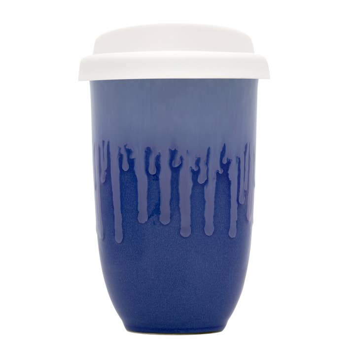 Neptune Ceramic Travel Mug – 12oz with Lid & Sleeve for wholesale by Nova Ceramics Travel Mugs