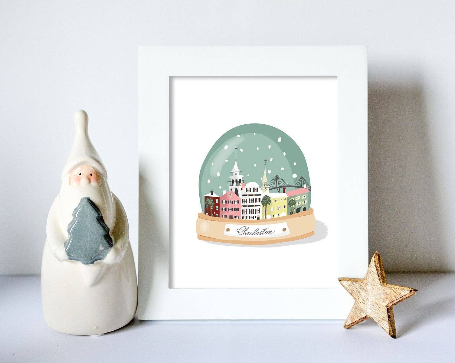 The Town Serif - Wholesale Art Print - SNOW GLOBE1