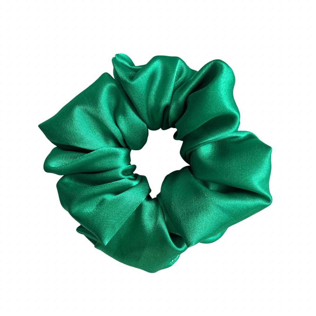 Vintage Rebels - Wholesale Scrunchie - Women’s - Luxe Satin | Emerald