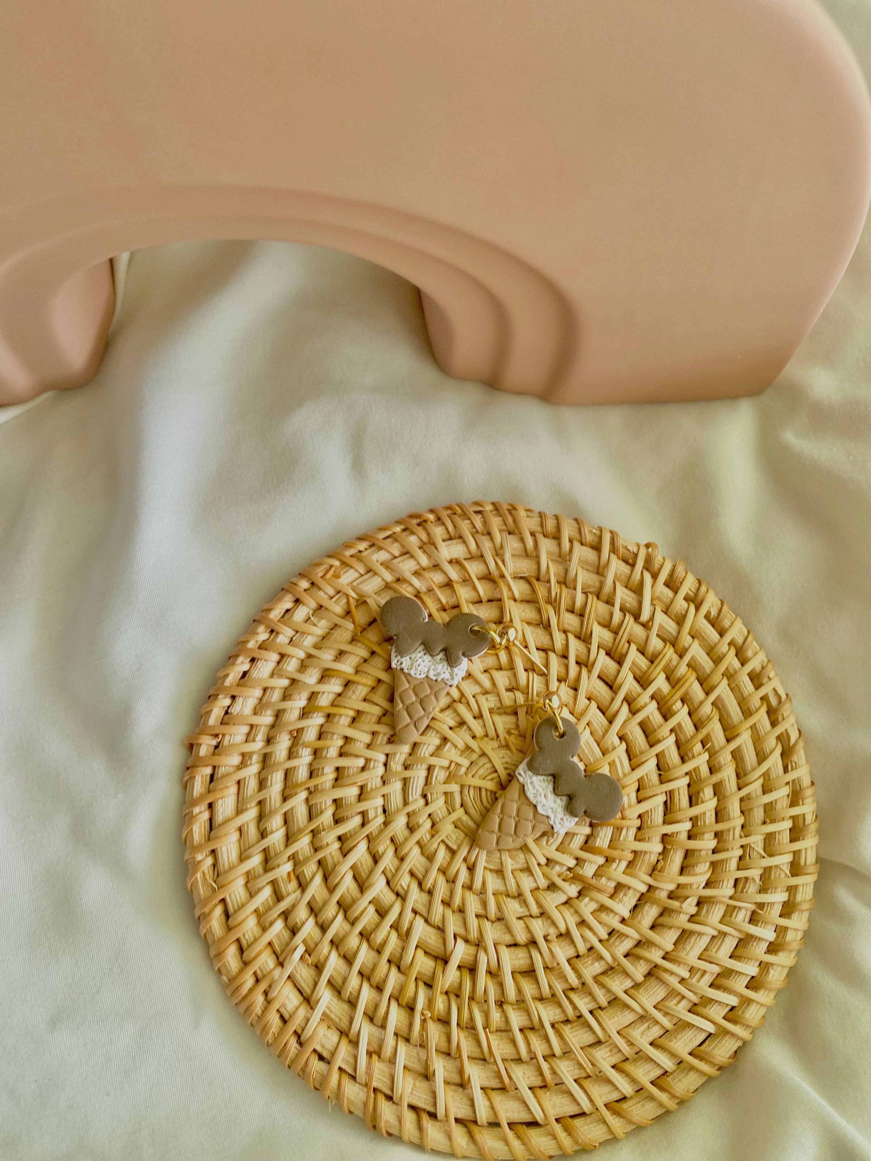 Terra Made - Wholesale Dangle Earrings - mickey ears ice cream cone earrings 1