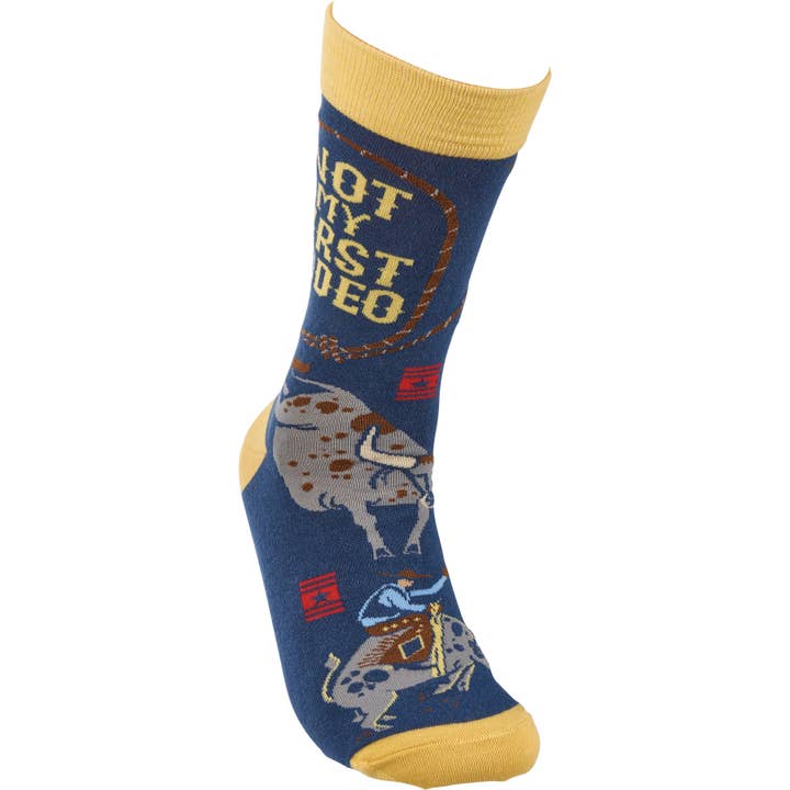Primitives by Kathy - Wholesale Socks - Unisex - Not My First Rodeo Socks