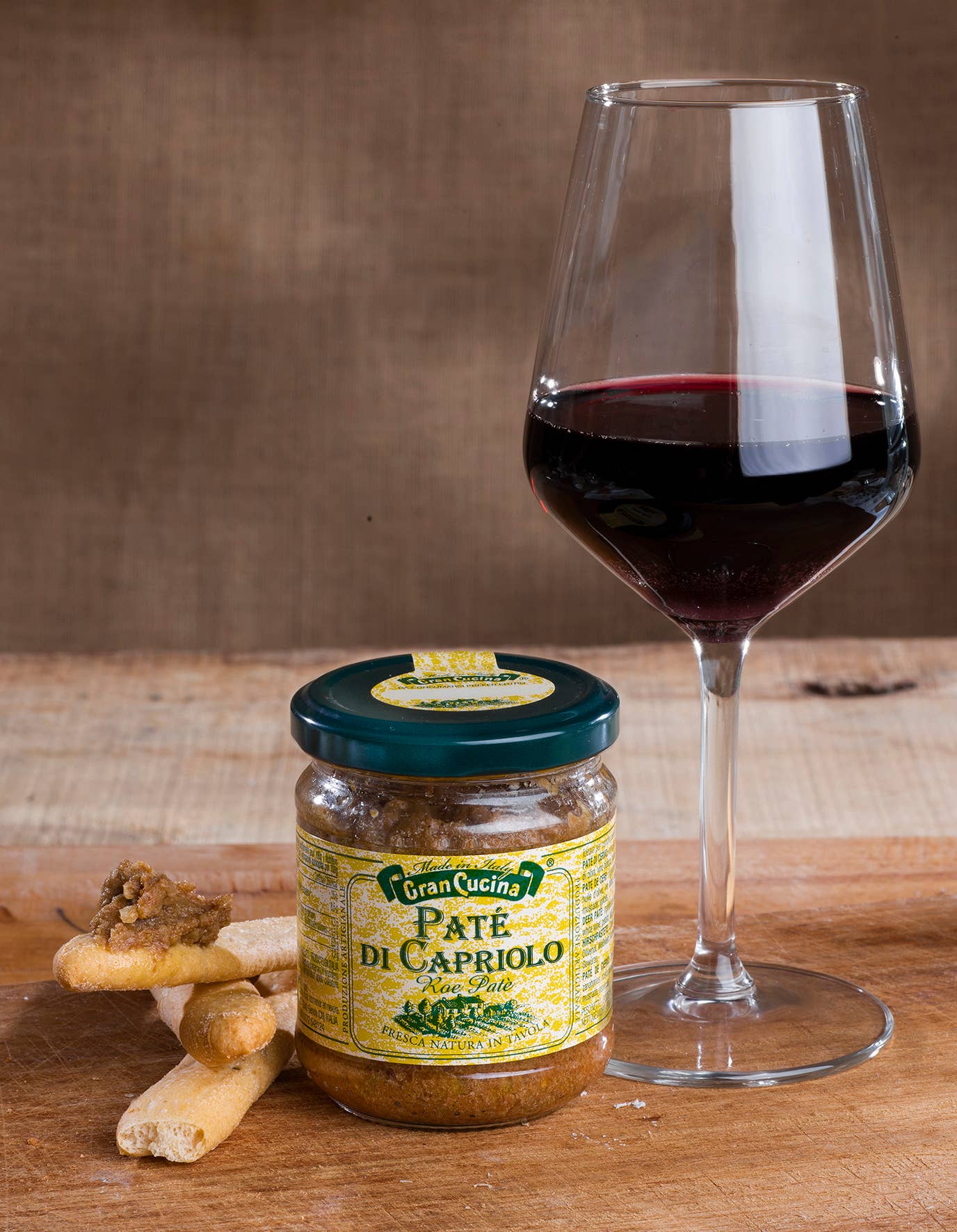 TAB GREEN LINE SRL (Gran Cucina) - Wholesale Sauce - Venison Pâté 180g0