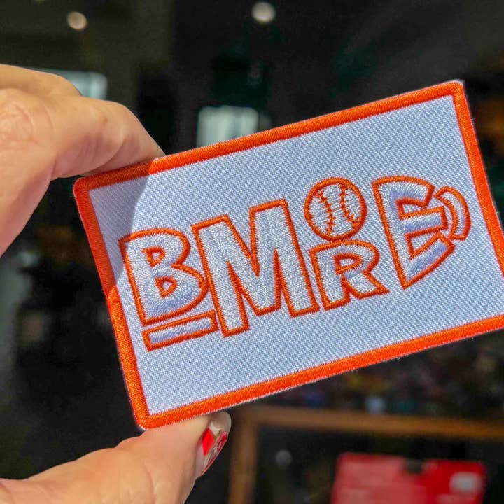 Love Your Mama Studios - Wholesale Patch - Baltimore Maryland Baseball Iron On Patch2