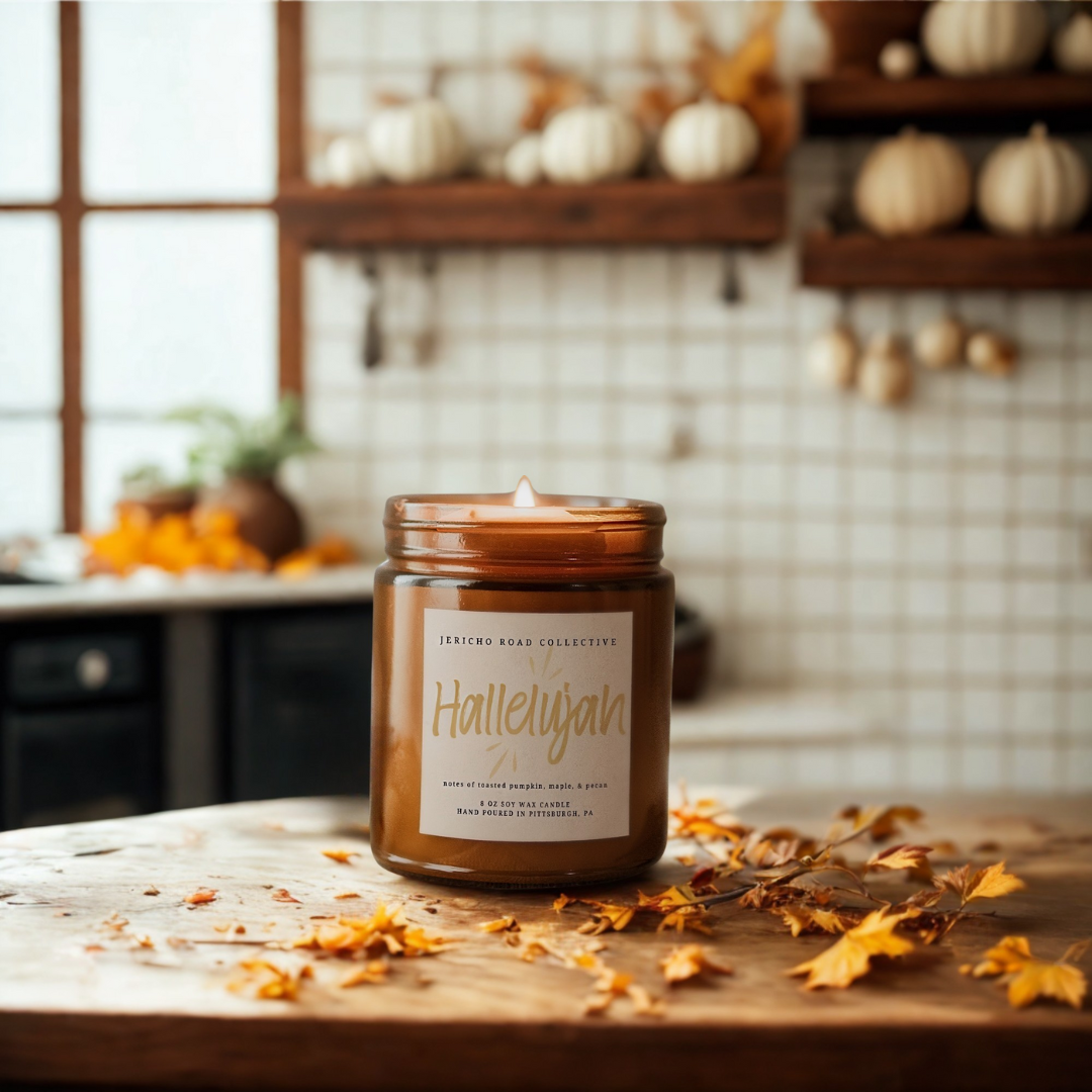 Jericho Road Collective – wholesale Burkljus – Hallelujah sojavaxljus2