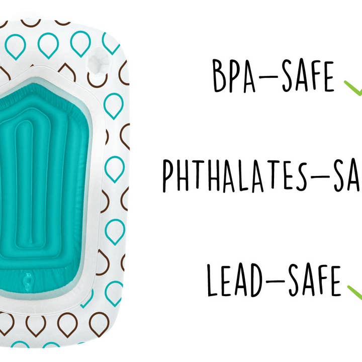 Bubbles Inflatable Bath Tub for wholesale by The Shrunks