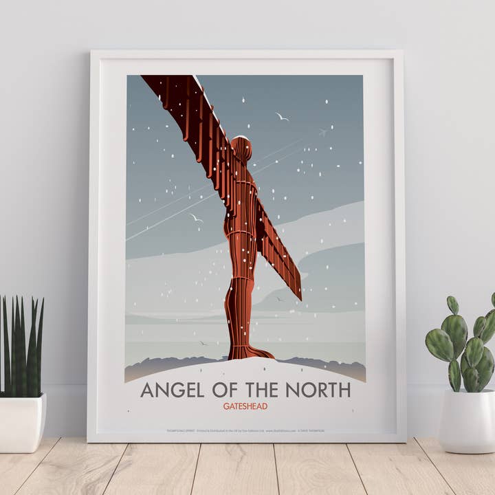 Star Editions – wholesale Art print – Angel Of The North By Artist Dave Thompson - Art Print