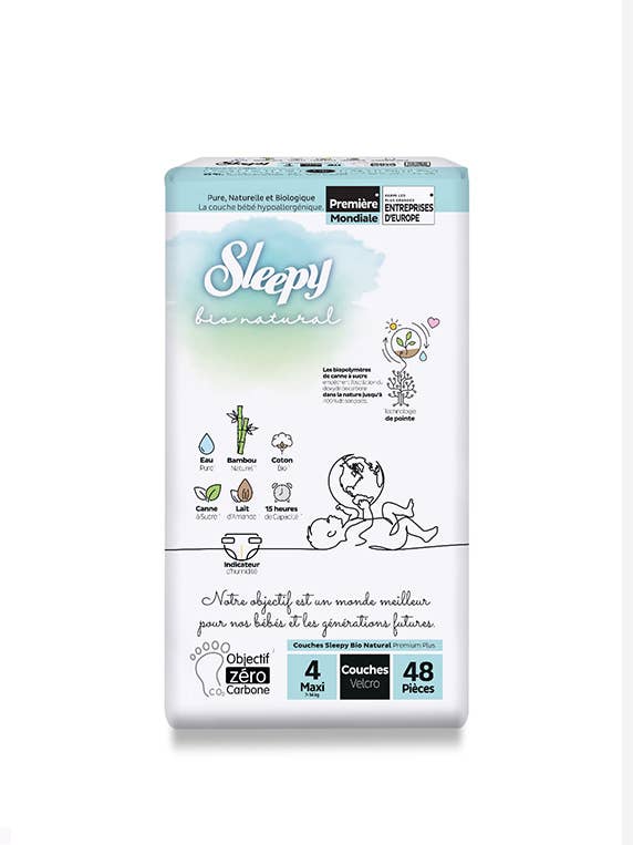 sleepy – Engroshandel Ble (ikke stof) - Baby – Sleepy Bio Natural - Babybleer Størrelse 4:7-14 KG 1