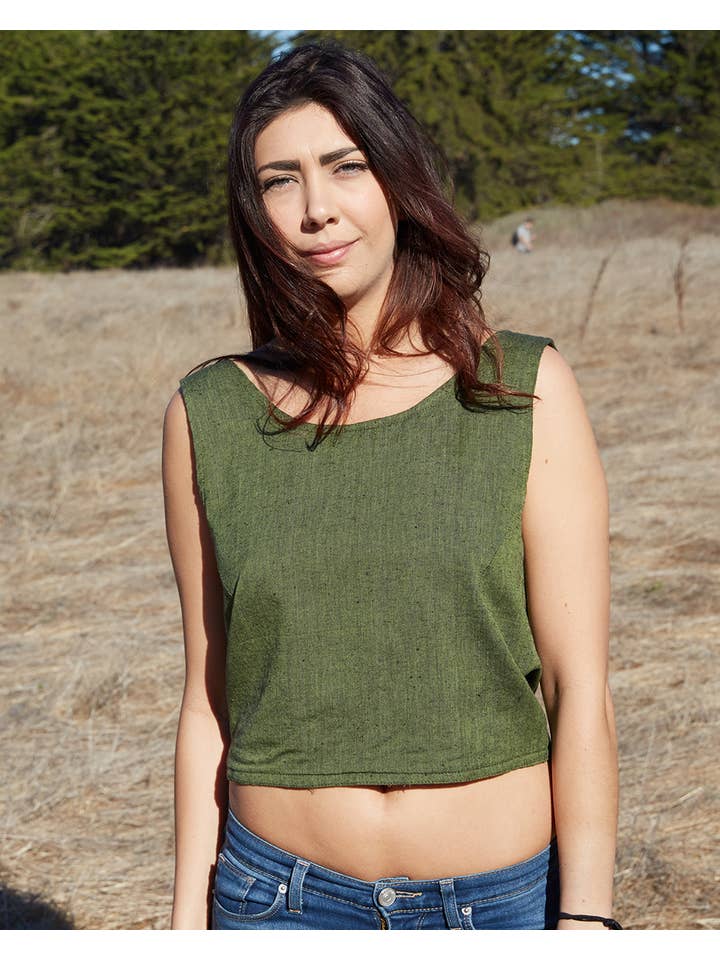 Zig Zag Asian Collection - Venta al por mayor Camiseta sin mangas - Mujer - Top con lazo trasero2