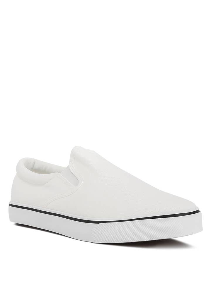 Merlin Canvas Slip On Sneakers for wholesale by Rag Company