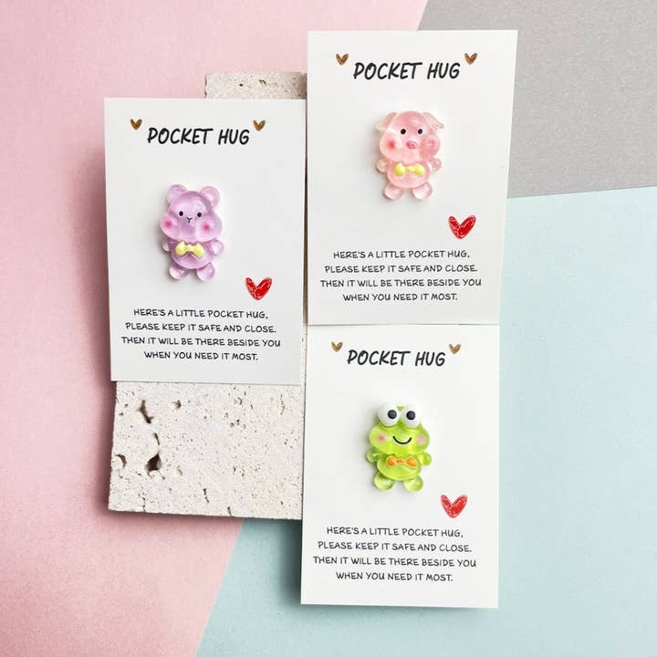 Magia Design - Wholesale Keepsake Coin/Token - Pocket Hug Cute Animals6