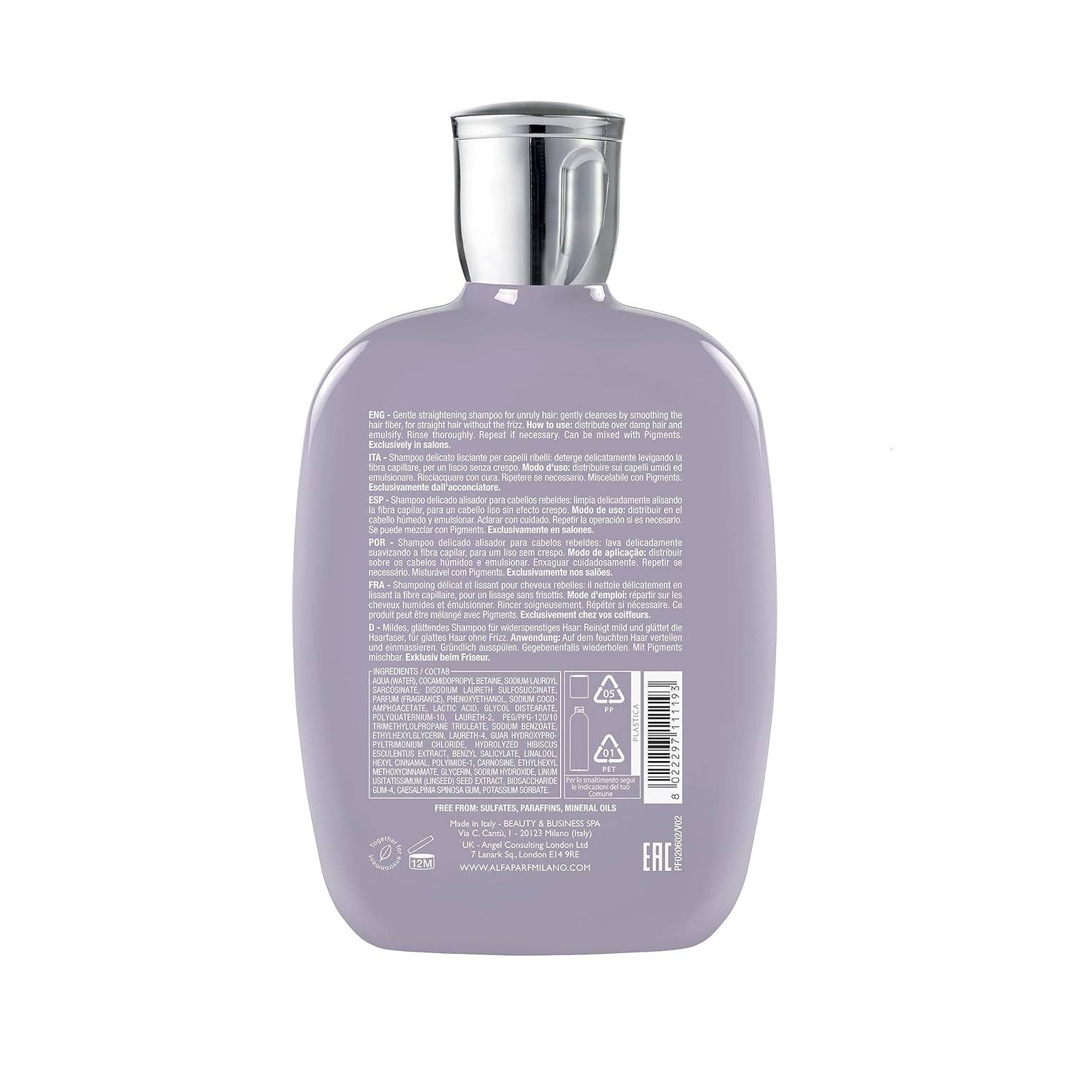 Savoy Active - Wholesale Hair Shampoo - Alfaparf Milano Semi Di Lino Smoothing Anti-Frizz Shampoo1